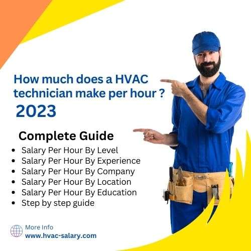 How much does a hvac technician make per hour